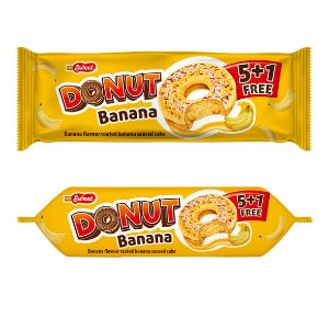 торговая марка  PROSWEET кекс donut banana multipack 240g