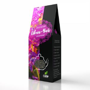 Иван-чай классический из Вологды в красивой картонной упаковке с матовой и глянцевой ламинации. Премиум продукт по доступной цене.