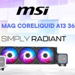 MSI MAG CORELIQUID A13 360 водяное охлаждение