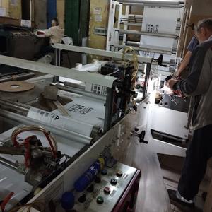 Цех производства пакетов фасовочных и пакетов с вырубной усиленной ручкой