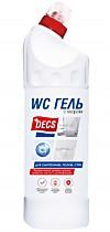 WC гель для унитаза и биде DECS с хлором 750 мл.