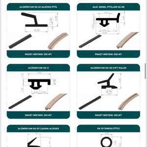 уплотнитель для алюминиевого профиля