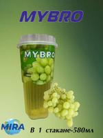 Напиток безалкогольный не газированный MYBRO со вкусом зеленого винограда