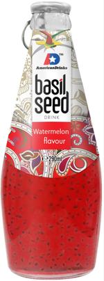 Basil Seed Drink Watermelon "Арбузный взрыв" Basil Seed