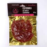 Соломка из свинины "С чесноком", в/у, 100гр, шт Снэк Лайн