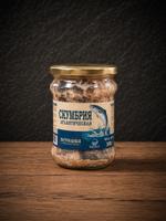Скумбрия натуральная (с добавлением масла) ООО "РыбМол"