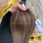 Bulk Hair Extension Straight Nasa Hair Light Brown 0029