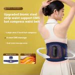 Wholesale Pneumatic Air Compression Menstrual Heating Belt | Graphene Kneading Waist Massager