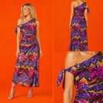 Хлопковое платье Aurora Zigzag Couture