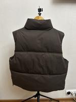 Жилет демисезонный 44 кофе