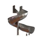 Горка лотковая радиусная