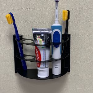 Футляр/держатель для зубных щеток (электрических/стандартных) и аксессуаров 17*9,5*12