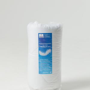 Одеяло скрученное на специальном оборудовании