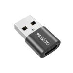 Yesido GS09 Переходник USB- Type C, черный