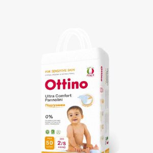 Подгузники детские OTTINO
S 4-8 кг 50 шт, Упак