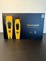 Продаю набор беспроводной машинки для стрижки и триммера JRL Professional Diamante, желтый.