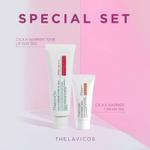 Тонизирующий солнцезащитный набор с центеллой азиатской Thelavicos (50г+15г) 2250869276