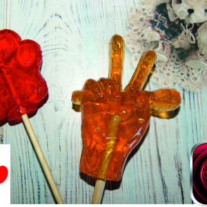 леденец индивидуальной формы 55 грамм