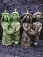 Свеча Неразлучники — оберег счастья Свечмаг777