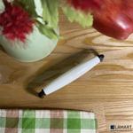 Ручка мебельная белая 8017 А