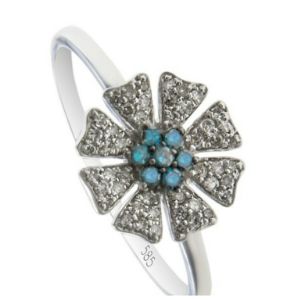 Кольцо &#34;Мальвина с бриллиантами - оптовая цена 15000 руб.