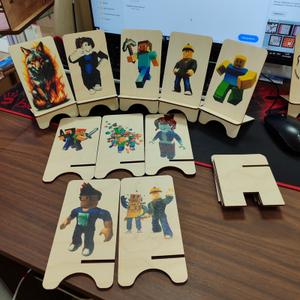 Подставки для смартфона с уф печатью