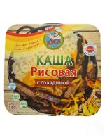 Каша рисовая с говядиной Кусинские готовые продукты 250 г