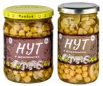Нут консервированный + грибы (шампиньоны)