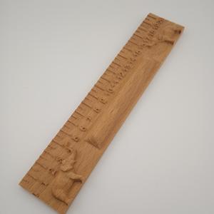 Линейка с 3д узором Слоны