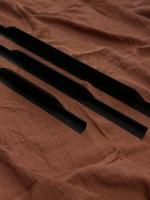 Ручка торцевая черная U-516 торцевая черный матовый