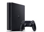 Sony PlayStation 4 1TB Slim Console, 1 Dualshock 4 Wireless Controller, 2.4GHz/5GHz Wi-Fi Mode, Blu-ray Technology, HDMI 2.0 Output, Black 65500