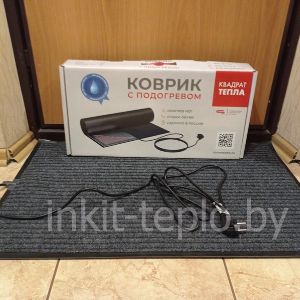 Коврик с подогревом СТН 80х50 серый