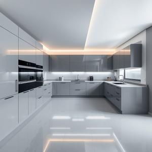 Крашеные фасады для кухни