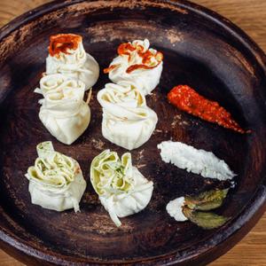 Сырные Хинкали с творогом, с разными вкусами по желанию, Цена: 620р за 1 кг