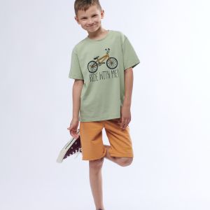 Футболка с коротким рукавом для мальчика, принт водными красками ,материалы премиум качества
А ассортименте