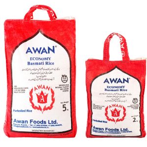 AWAN &#34;Economy” Басмати рис – пропаренный ароматный короткозерный рис золотистого цвета.