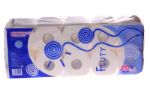 20071gt "Fluty" (blue) Двухслойная туалетная бумага, 10 шт/упак