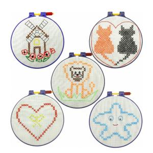 Пример вышитых работ.