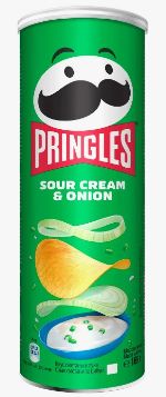 Картофельные чипсы Pringles со сметаной и луком 165 г