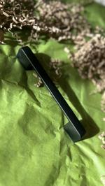 Ручка мебельная черная RS 8402 128 мм