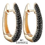 Серьги из серебра 925 пробы AJEWELRY 020103ПД 020103ПД