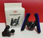 +Держатель для телефона со стразами синий