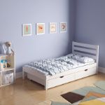Детская кроватка из массива березы; Ecobedhouse; Подростковая кровать "TWIN";
