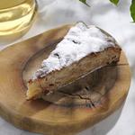 Бисквит с яблоками