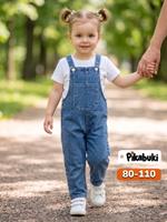 Комбинезон джинсовый для девочки с брюками Комбез_ДевДжБрюки