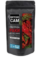 Приправа Раки Донские "Вкусно Сам" для приготовления раков в фильтр пакетах на 1 кг раков RD110BL.RU.2024.09