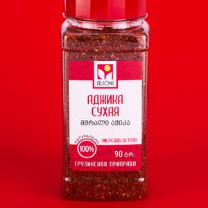 Состав: соль поваренная пищевая молотая (сорт высший, помол №1), вода, чеснок сушеный гранулированный, перец красный молотый чили, перец красный сладкий молотый паприка, кориандр молотый, уцхо сунели молотый, подсолнечное масло.
Пищевая ценность (средние значения) в 100 г продукта:
КБЖУ 327,8; 15,4; 22,6; 38,2.
Масса нетто: 90 г
Срок годности: 24 месяца.
Хранить при температуре не выше +25°С и относительной влажности воздуха не более 75%.
После вскрытия хранить при температуре не выше +25°С и относительной влажности воздуха не более 75%.