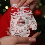 Текстильное ёлочное украшение КОЛОМЕЕВ 1-1-20 1-1-20
