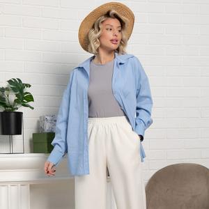 Брюки женские в молочном цвете от бренда LT Collection — идеальный выбор для любого случая. Они отлично впишутся как в деловой костюм, так и в повседневные образы. Прямой крой модели выгодно подчеркивает фигуру и создает свободу движений. Пояс с резинкой обеспечивает комфортную посадку по талии. Эти брюки прекрасно сочетаются с блузками, рубашками, пиджаками и топами, что позволяет создавать разнообразные стильные образы каждый день.