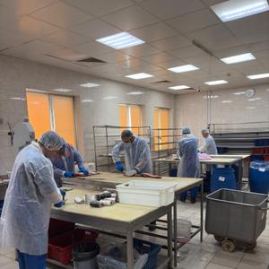 Цех разделки рыбы